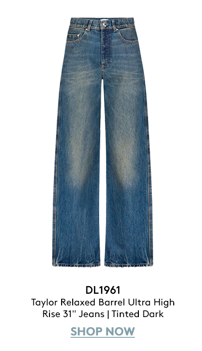 Taylor Relaxed Barrel Ultra High Rise 31" Jeans | Tinted Dark Taylor Relaxed Barrel Ultra High Rise 31" Jeans | Tinted Dark