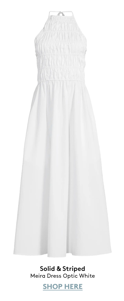 Meira Dress Optic White