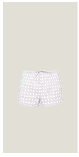 Remi Short Classic Eyelet Optic White