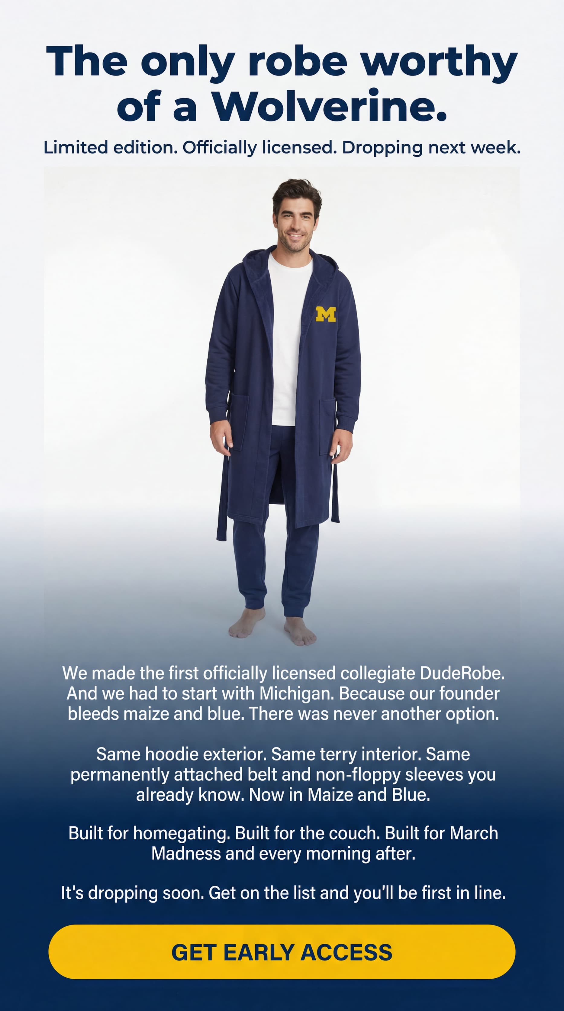 Michigan DudeRobe Early Access