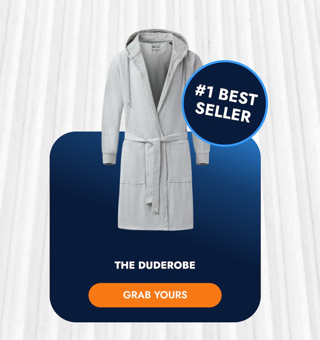#1 BEST SELLER THE DUDEDROBE GRAB YOURS