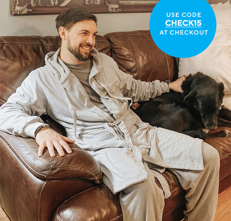 Use code CHECK15 at checkout