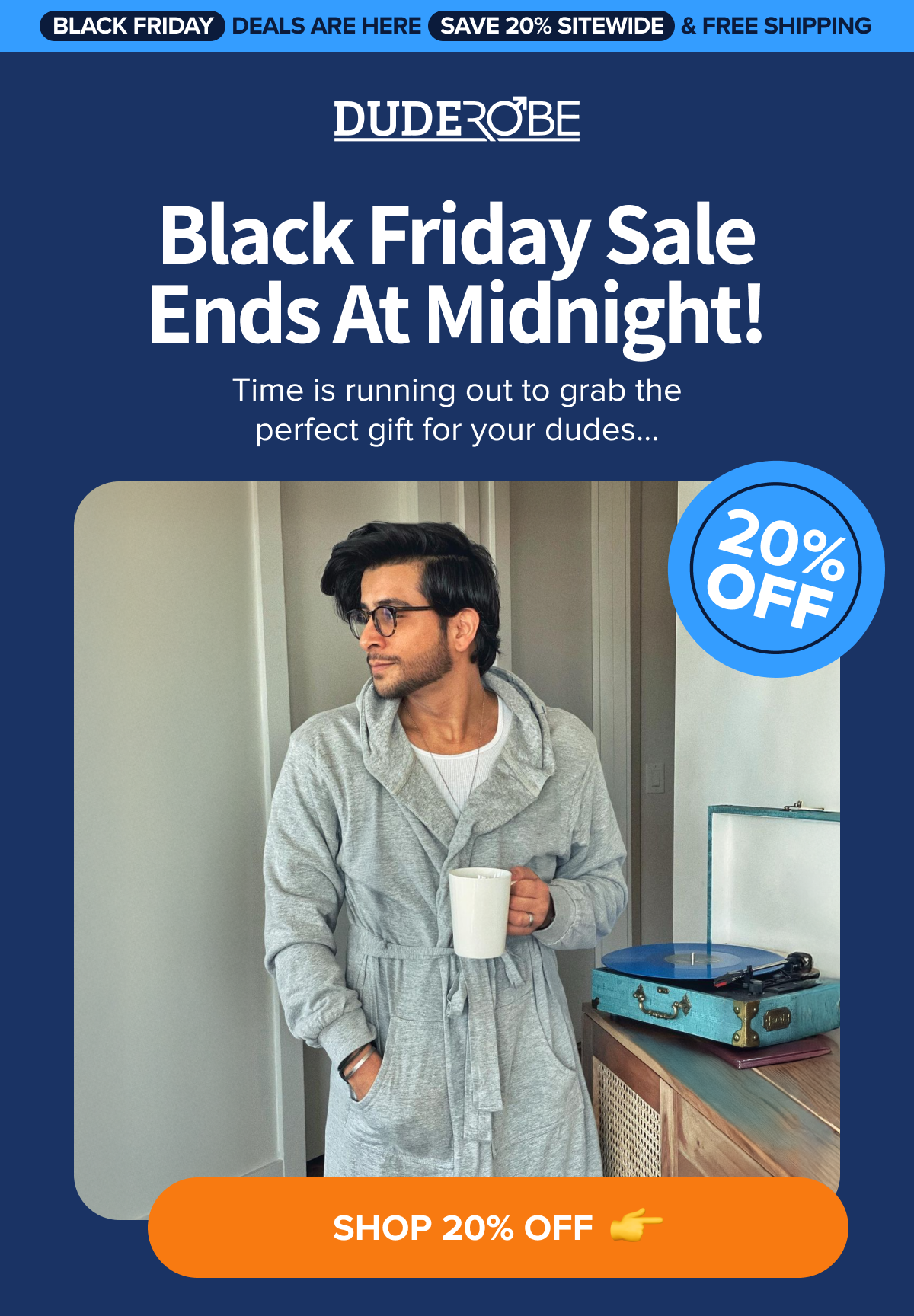 Black Friday Ends at Midnight