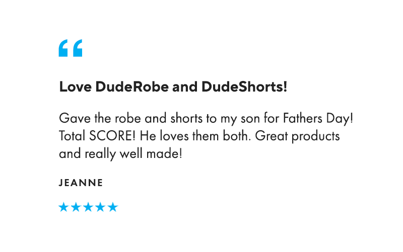DudeRobe Reviews