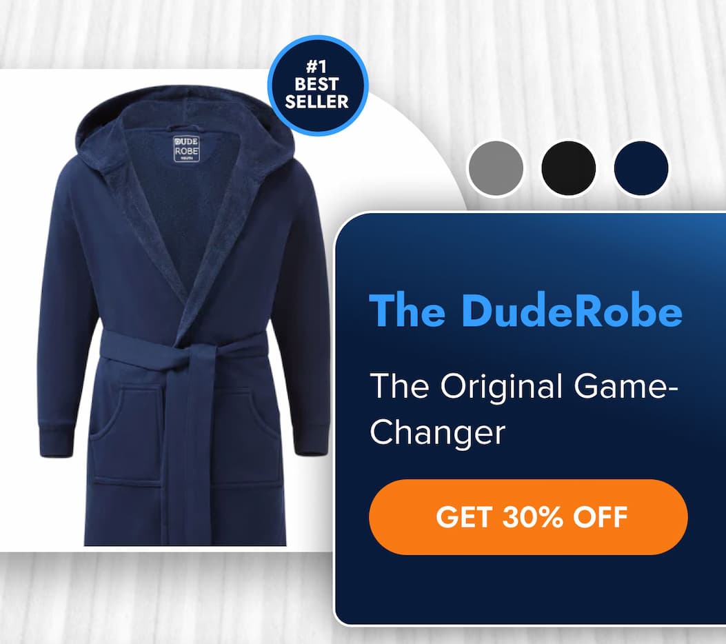 The DudeRobe The Original Game-Changer GET 30% OFF