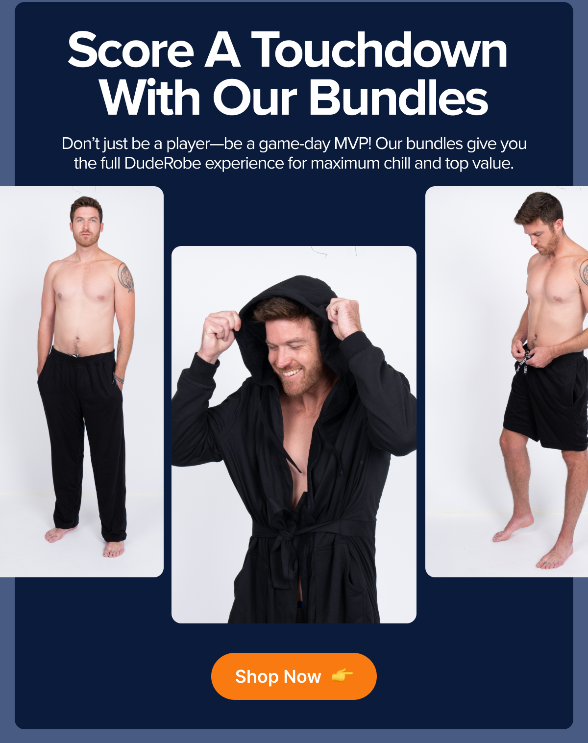 Score a touchdown with our bundles