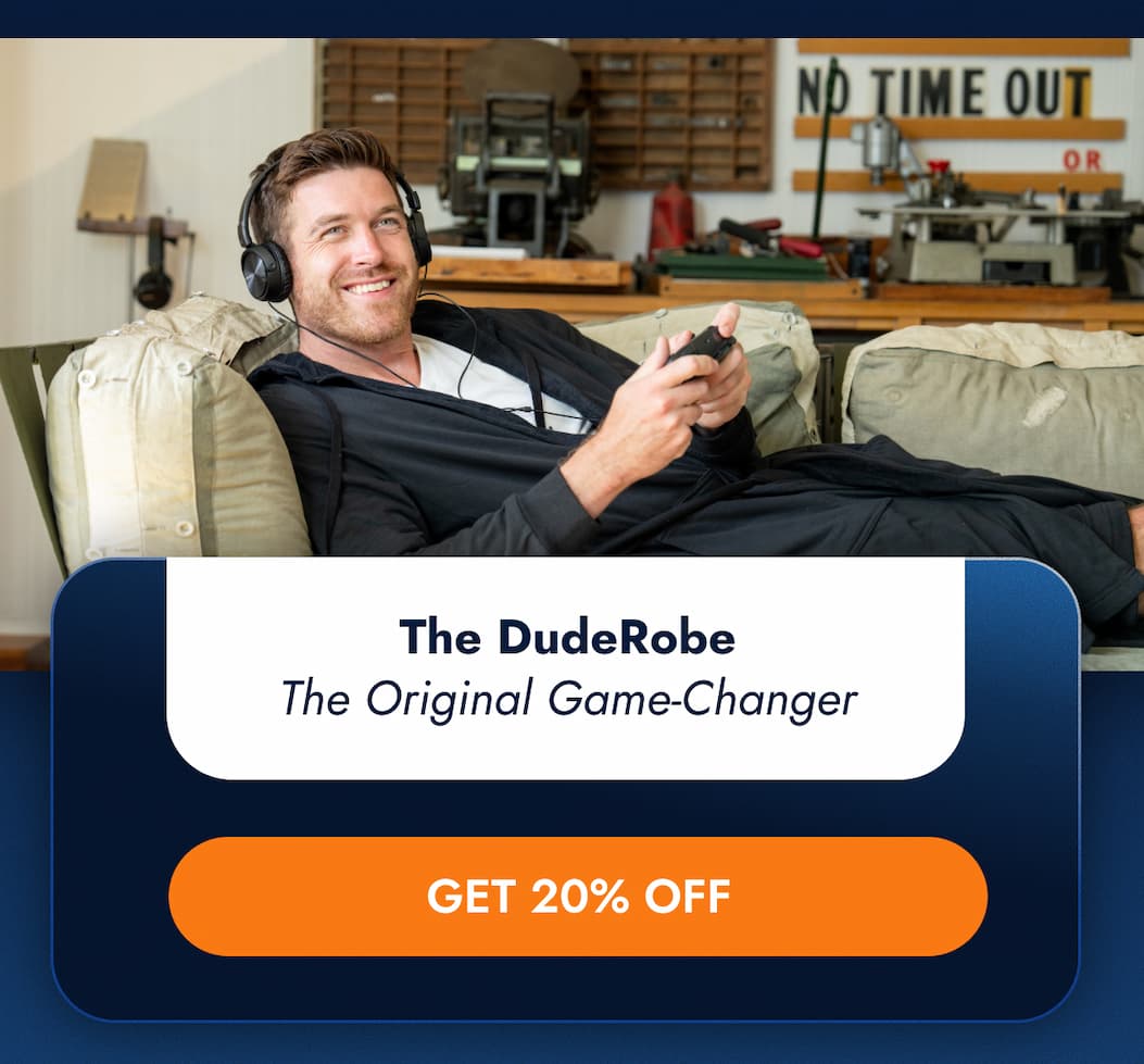 The DudeRobe The Original Game-Changer GET 20% OFF 