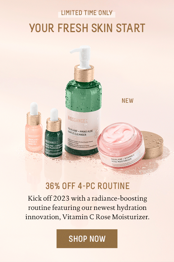 Fresh skin starts here 👉 4 steps to healthy skin Biossance