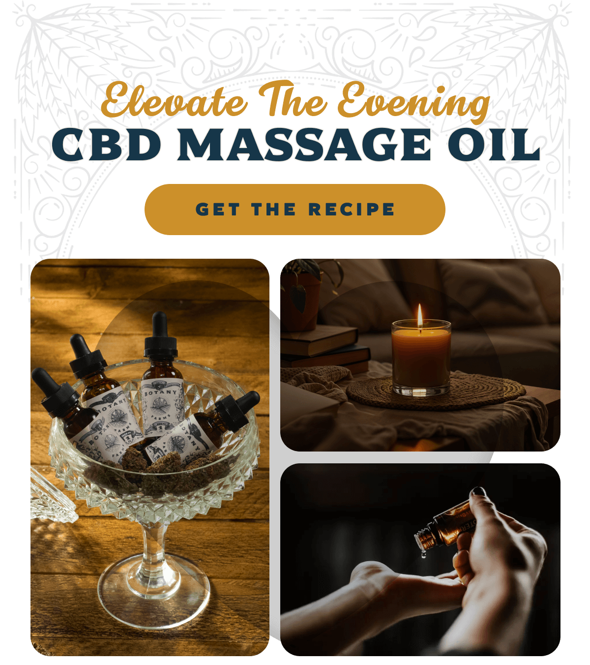 ELEVATE THE EVENING CBD MASSAGE OIL