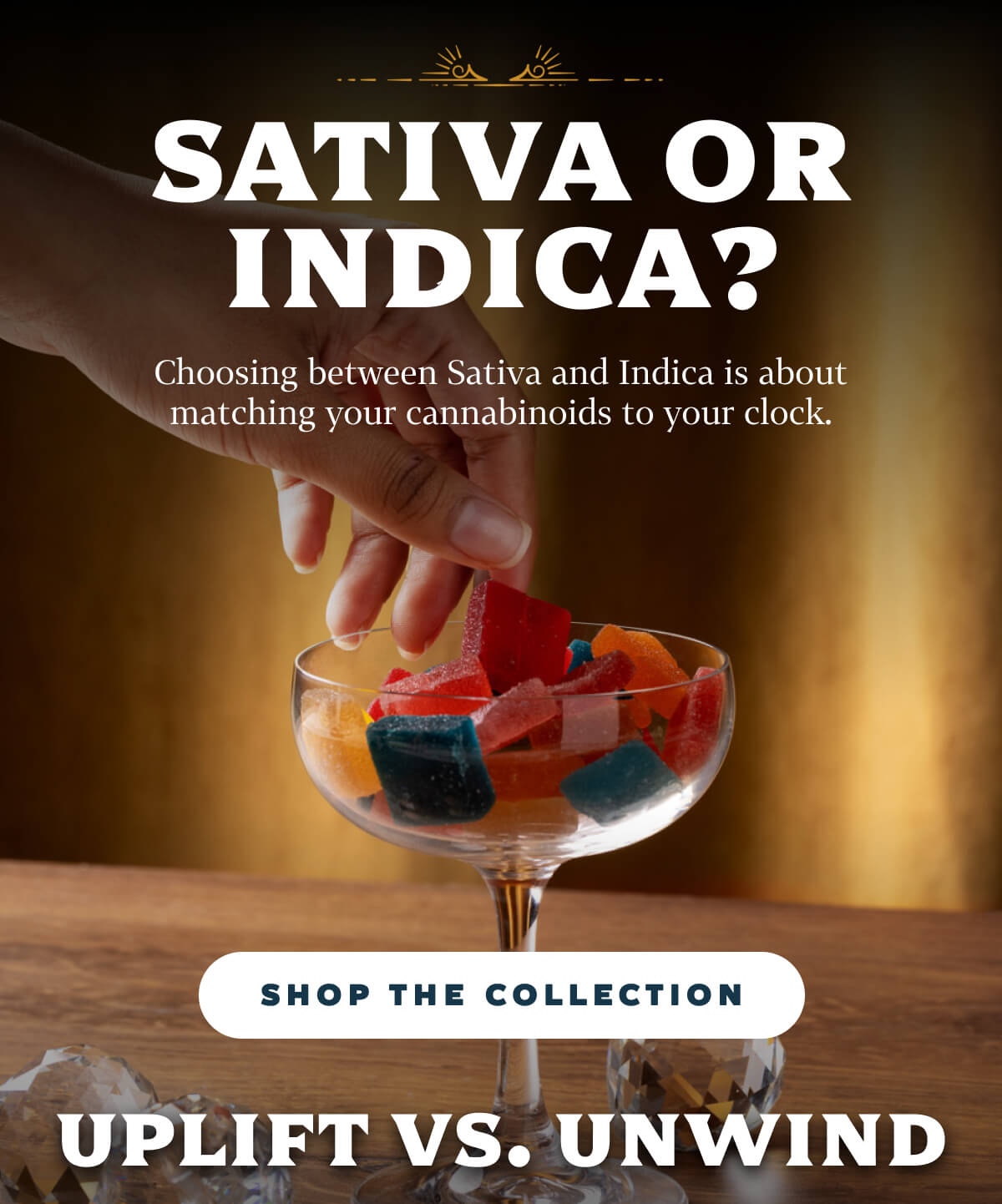 Sativa or Indica? Choosing between Sativa and Indica is about matching your cannabinoids to your clock.