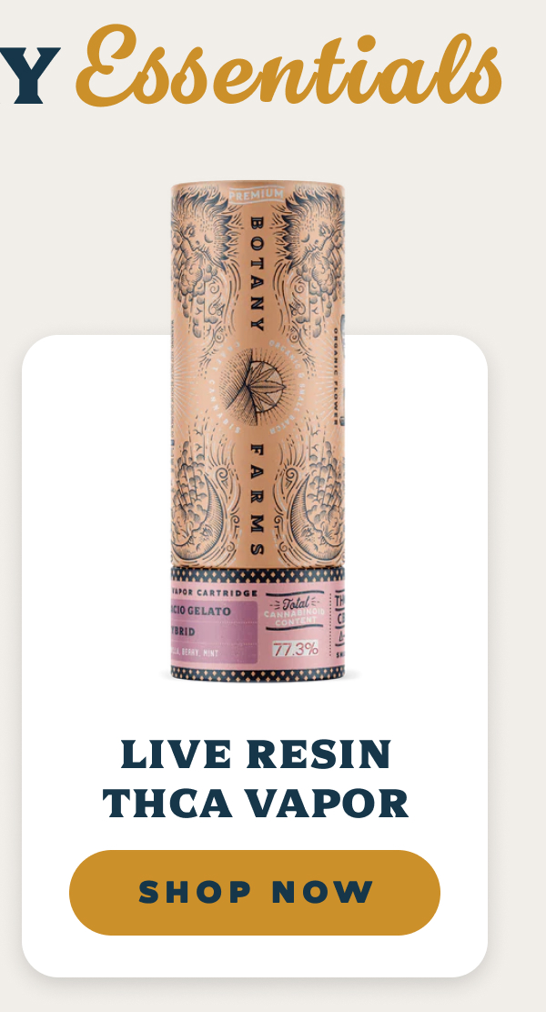 Live Resin THCA Vapor