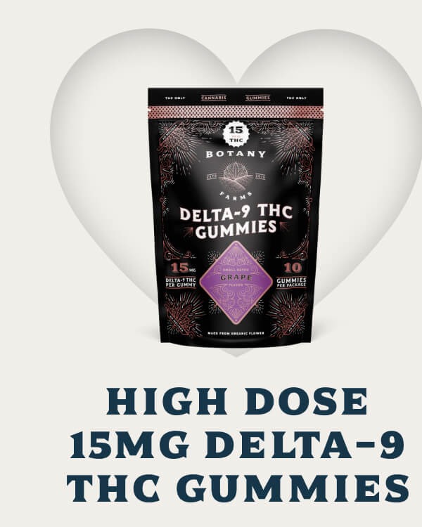 High Dose 15mg Delta-9 THC Gummies