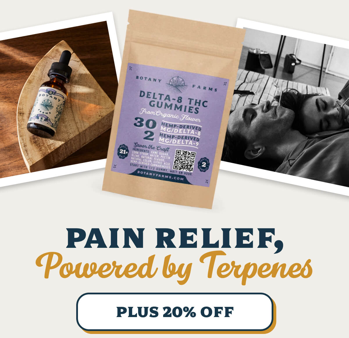 Pain Relief, Powered by Terpenes (plus 20% off)