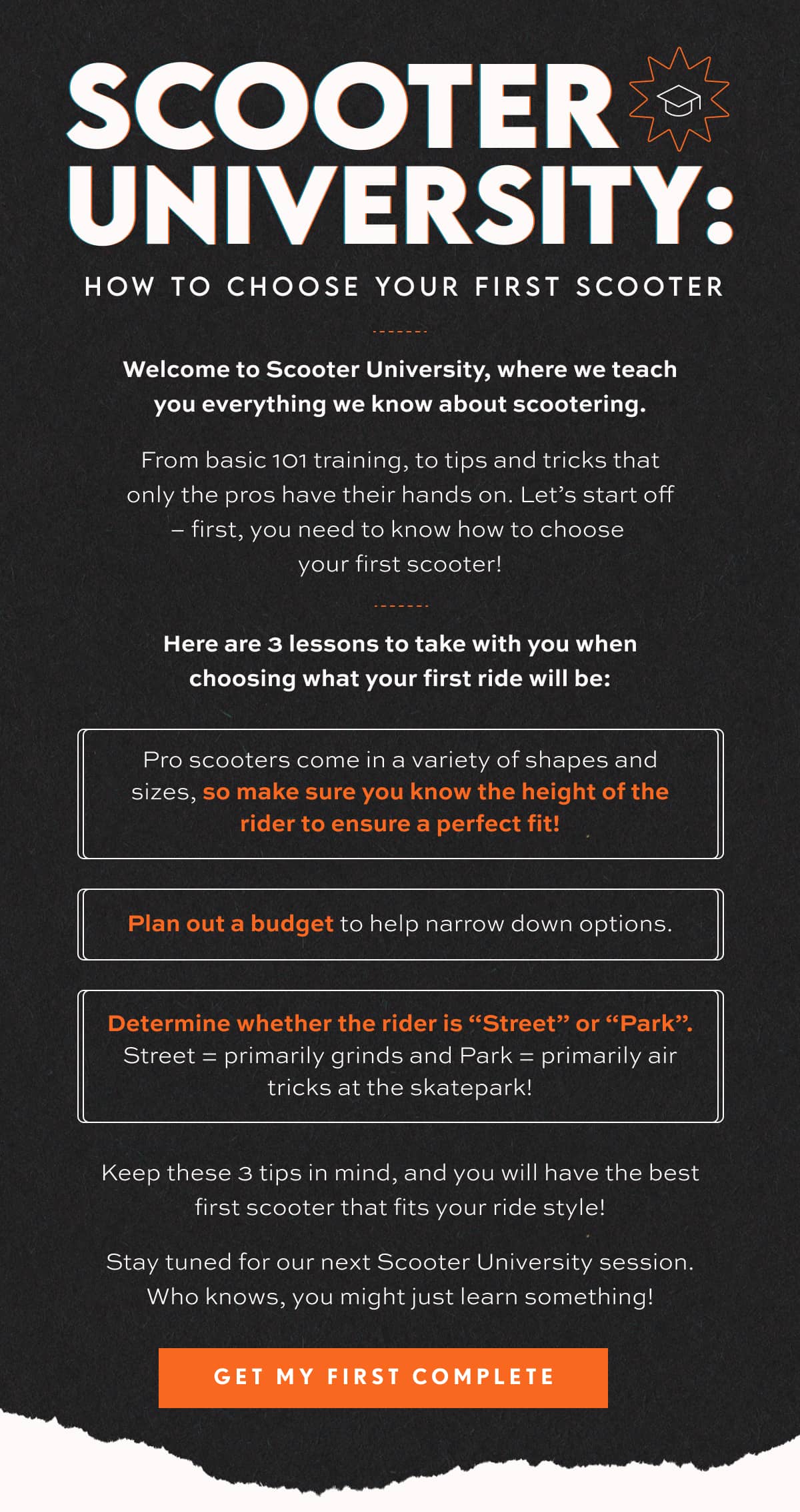 Scooter University 🎓 The Vault Pro Scooters