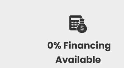  0% Financing Available