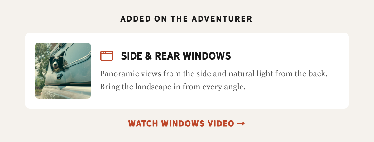 Window video