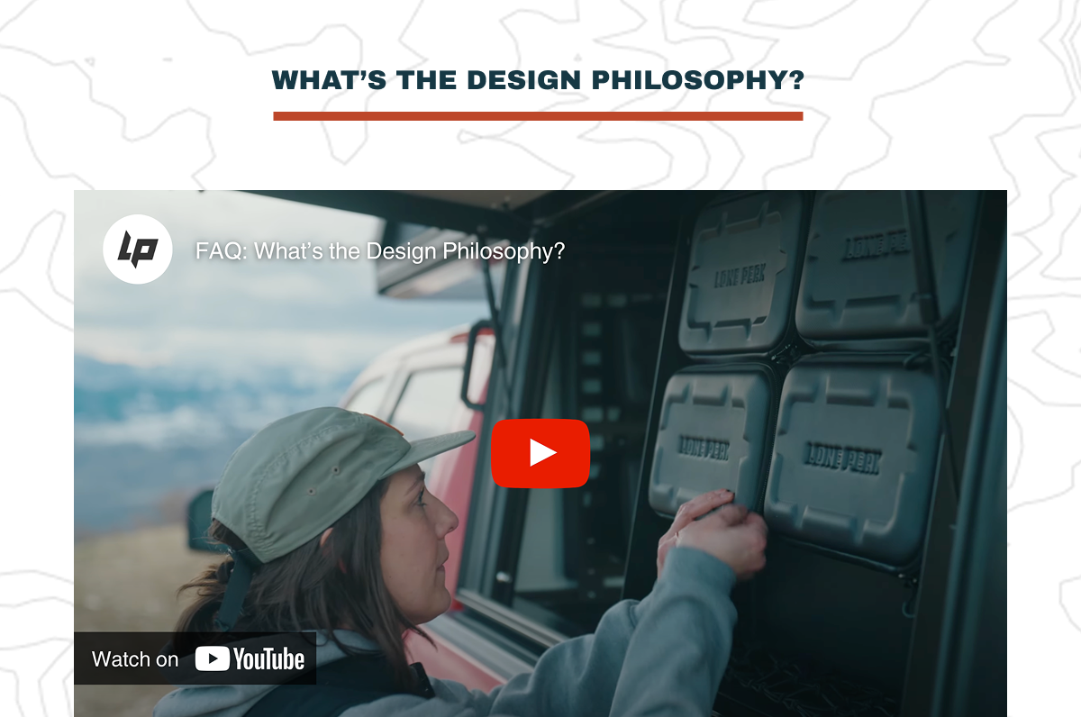 What's the design philosophy?