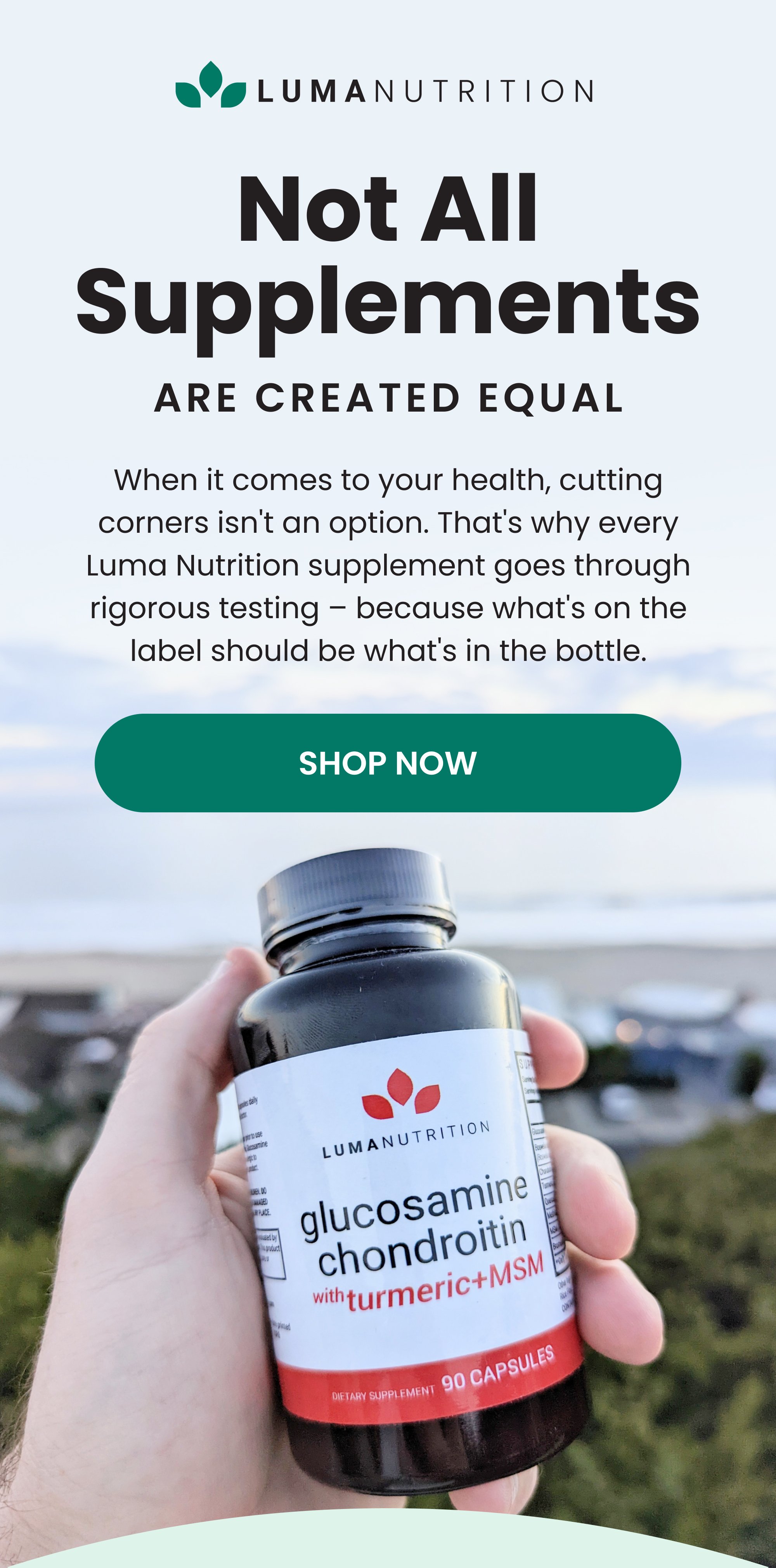 Not All Supplements [SHOP NOW]