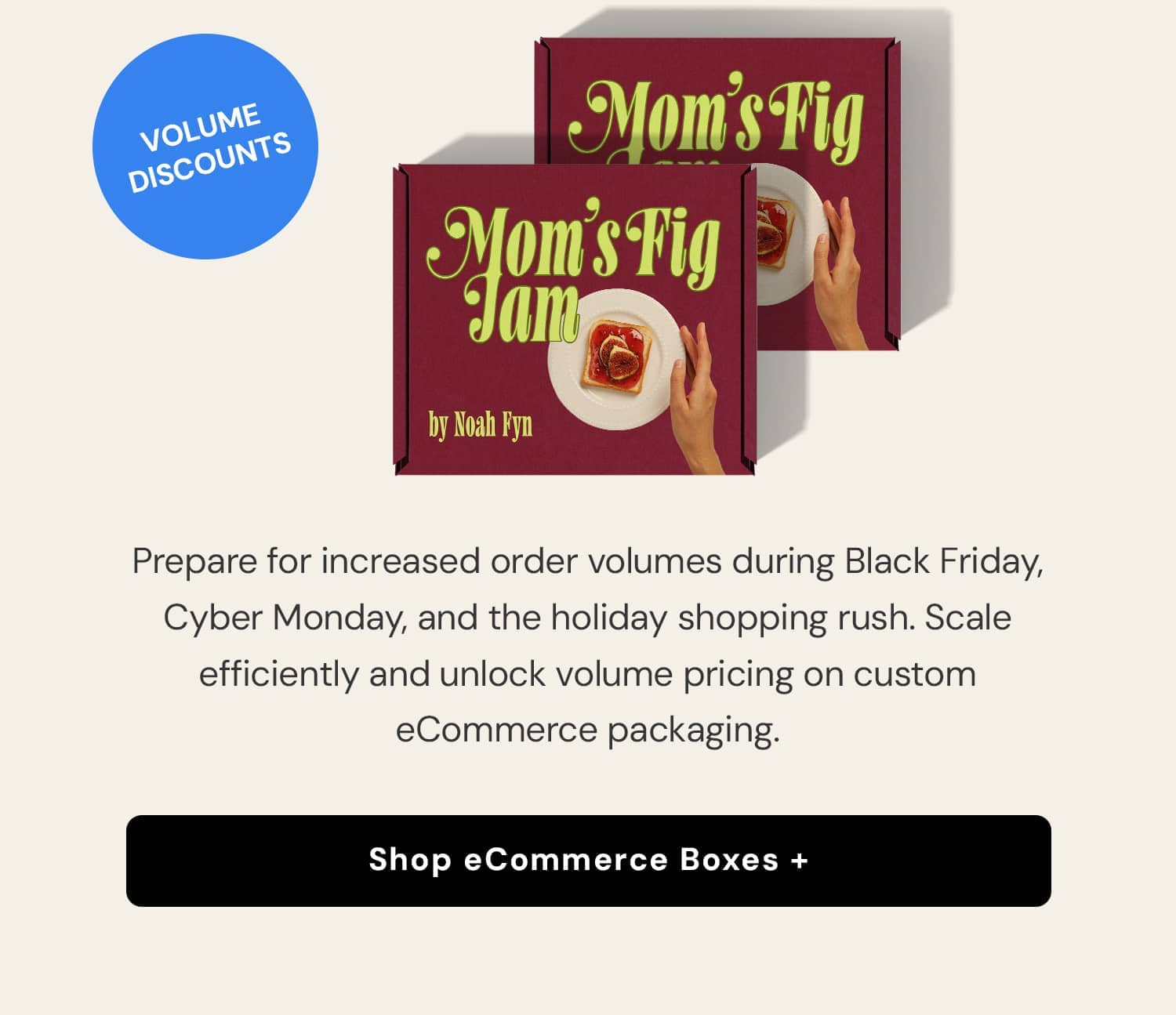 Prepare for increased order volumes during Black Friday, Cyber Monday, and the holiday shopping rush.