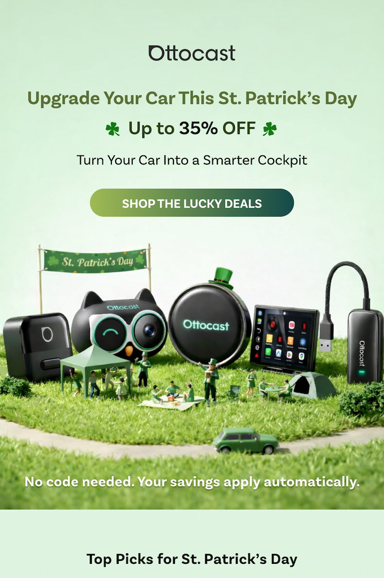Upgrade Your Car This St. Patrick's Day