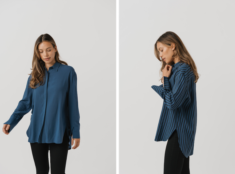 Nordic blue shirt
