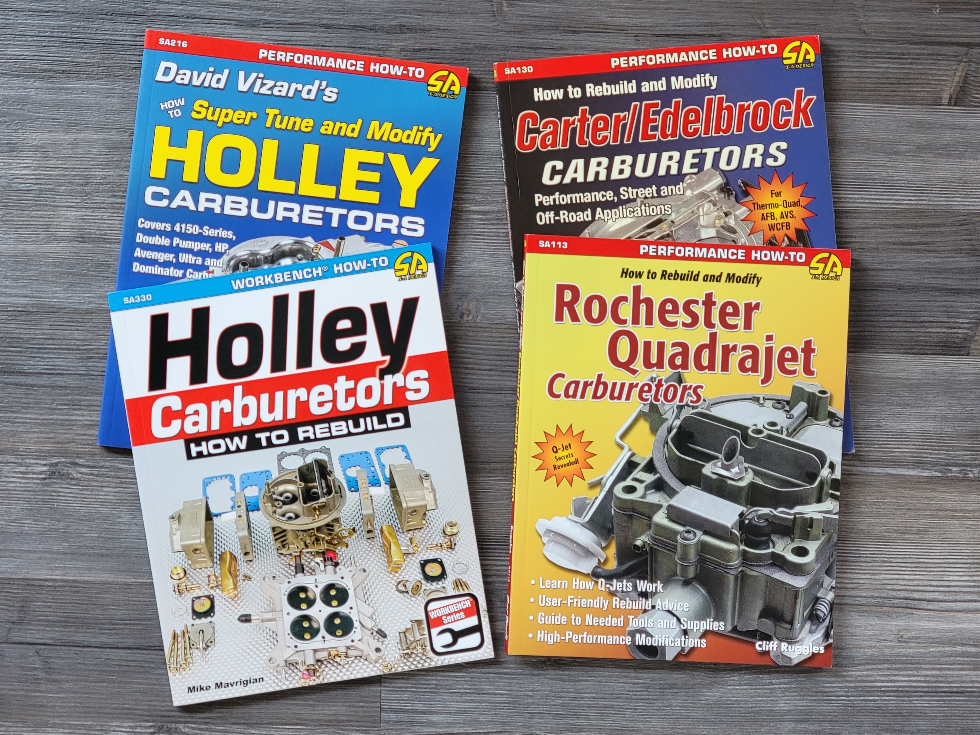 CarTech carburetor books deal El Camino Central Forum