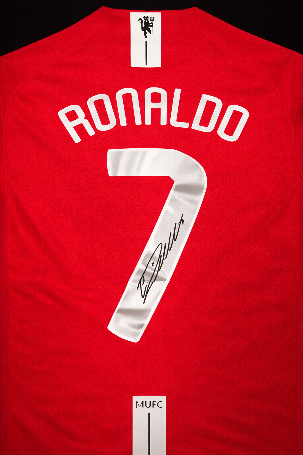 Ronaldo 07/08 Manchester United – Collector Display Shirt with