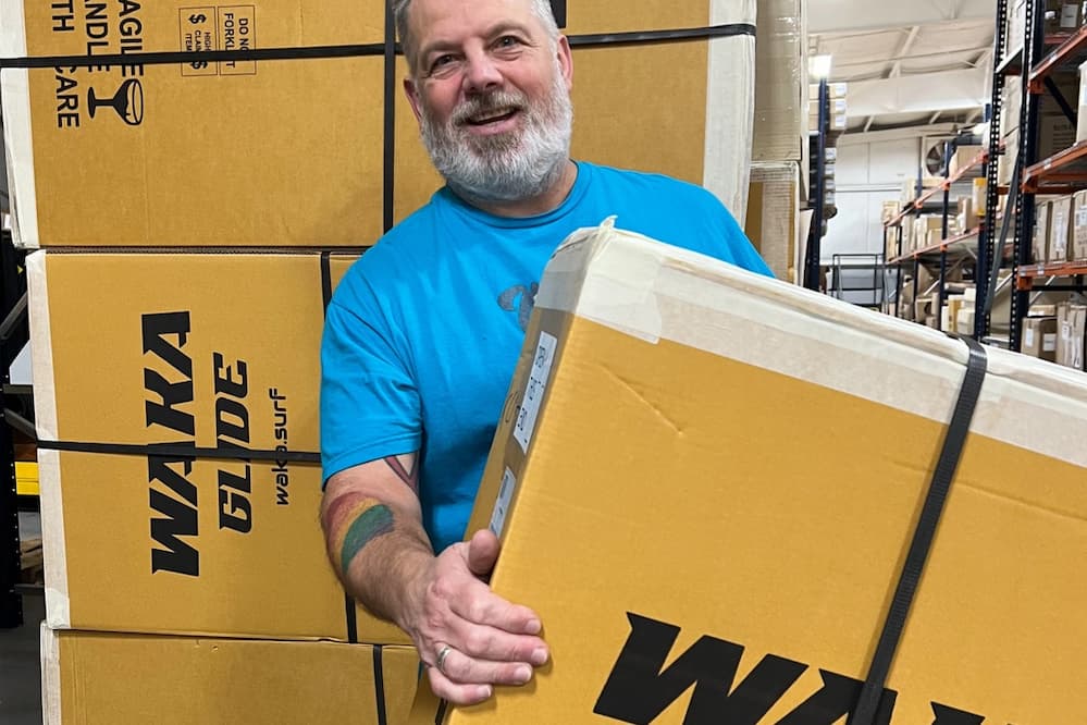 WAKA Glide boards in stock and ready to ship