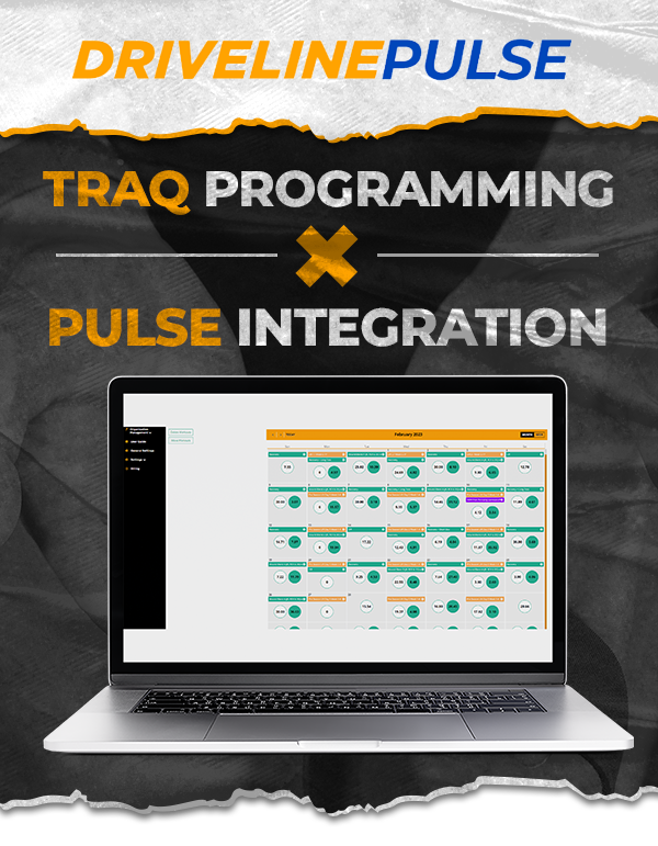 TRAQ Programming Driveline Baseball