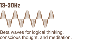 Beta waves for meditation