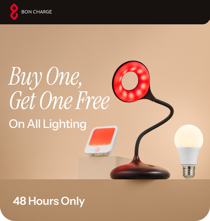 Buy one, get one free on all lighting. 48 hours only
