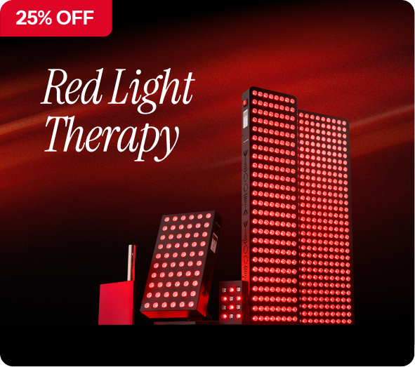 25% off. Red Light Therapy 