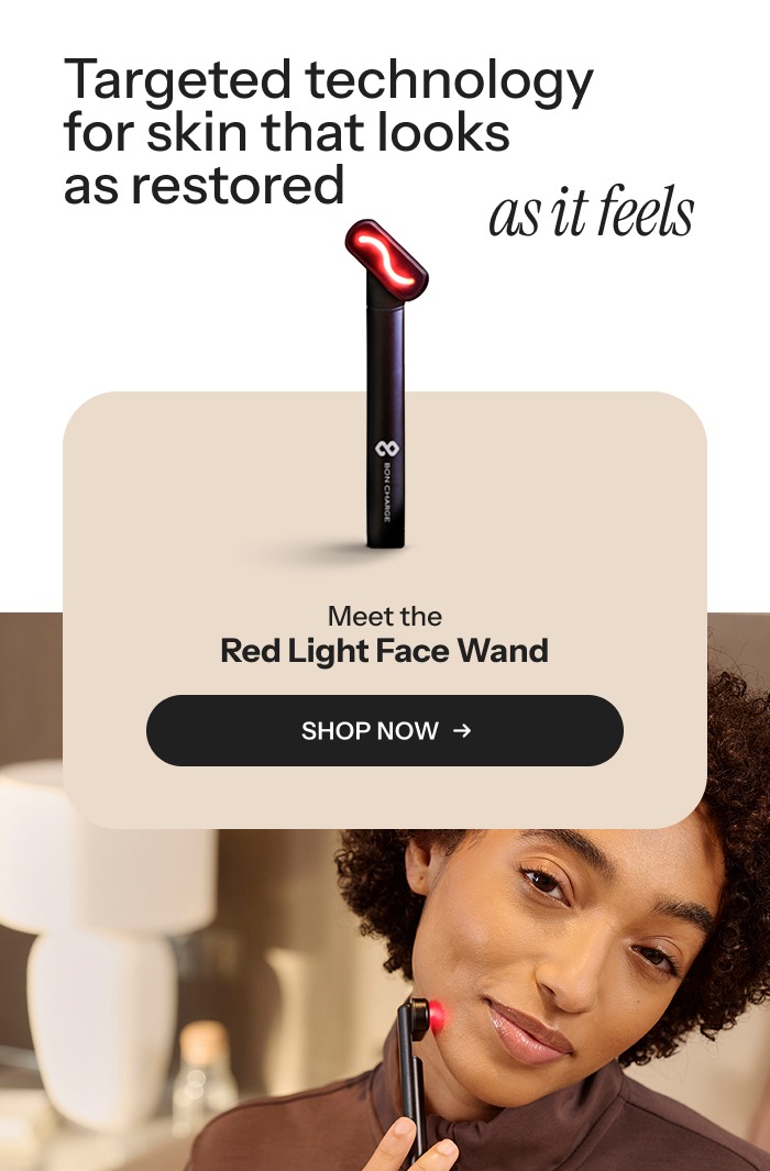 Meet the Red Light Face Wand 