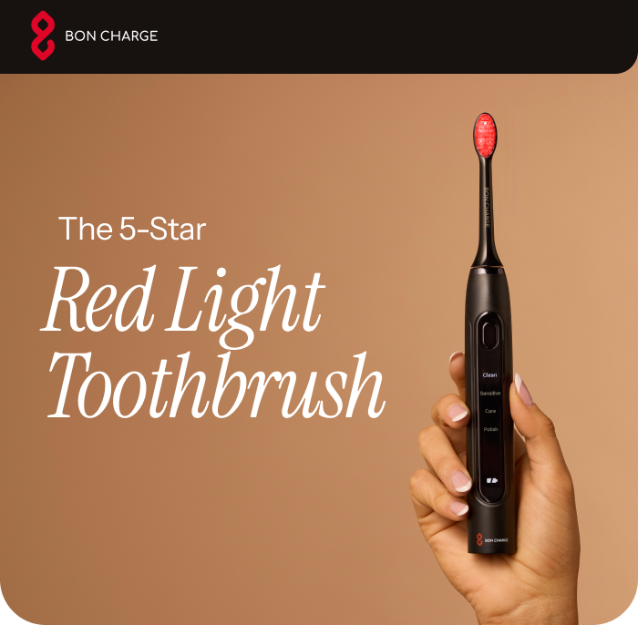 The 5 Star Red Light Toothbrush