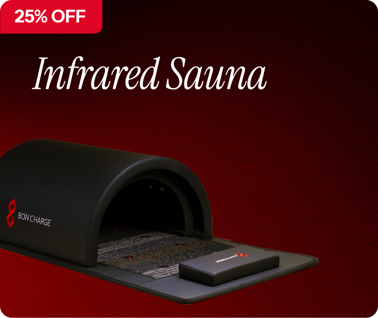 25% off. Infrared Sauna