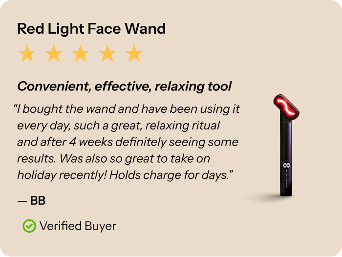 5 Star Red Light Face Wand. Shop now
