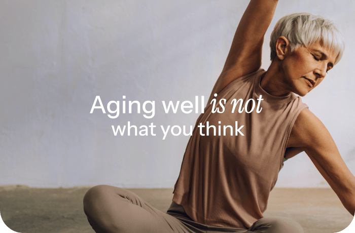 The secret to aging well isn't on your skin — it's in your nervous system.