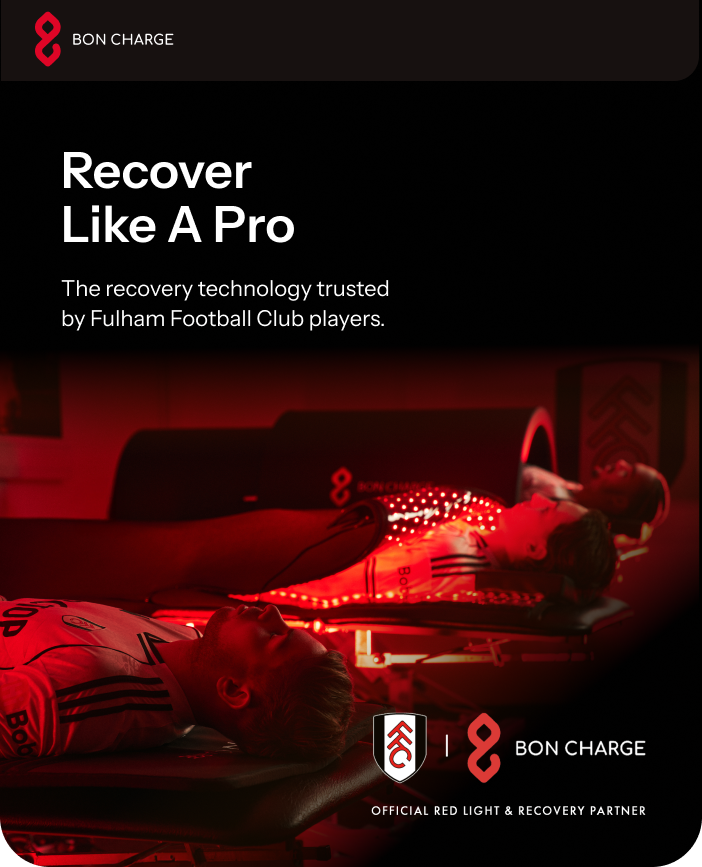 Recover like a pro. The recovery technology trusted by Fulham Football  players