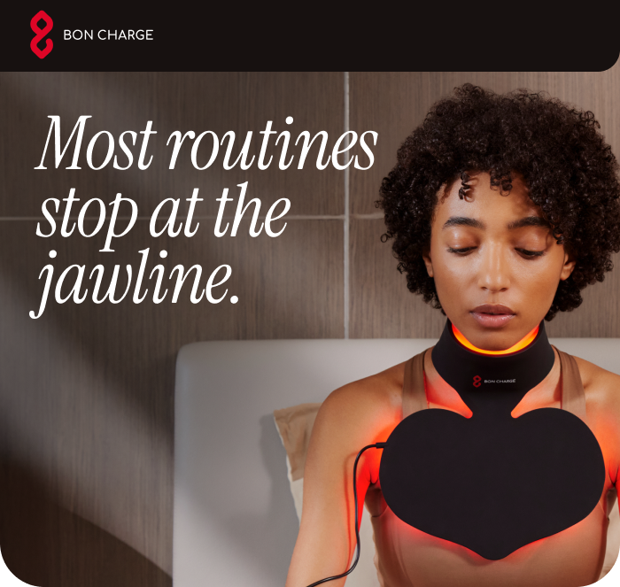 Most routines stop at the jawline