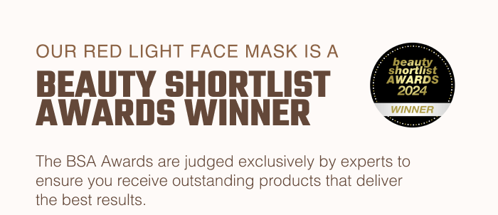 Our mask is a Beauty Shortlist Award winner