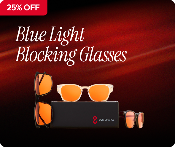 25% off. Blue Light Blocking Glasses