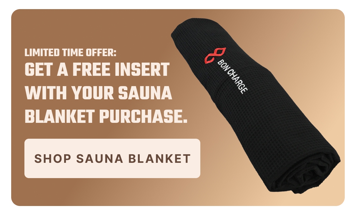 Get a free insert with your Sauna Blanket purchase - Shop Sauna Blanket