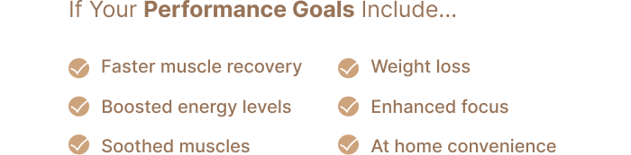 Soothed muscles, weight loss & convenience