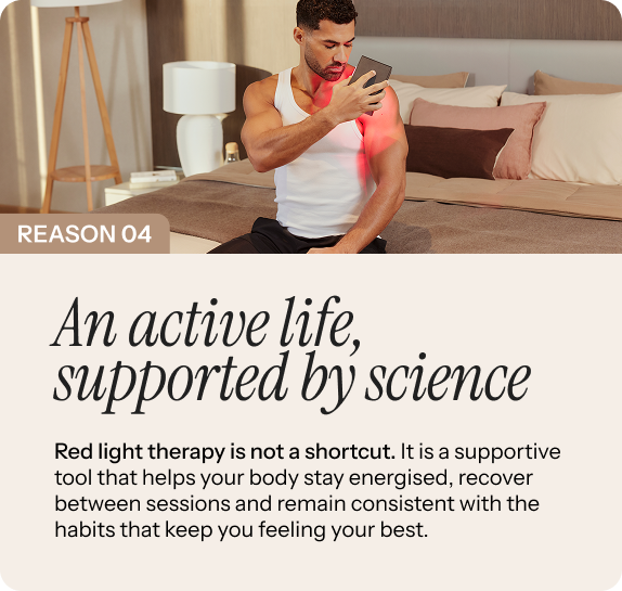 An active life, supported by science