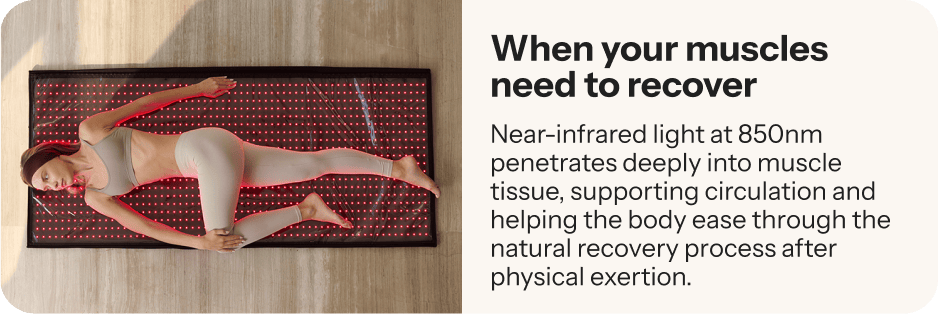 When your muscles need to recover
