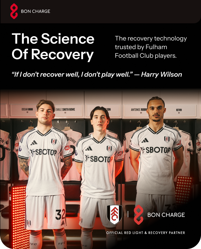 The Science Of Recovery. The recovery technology trusted by Fulham Football Club players