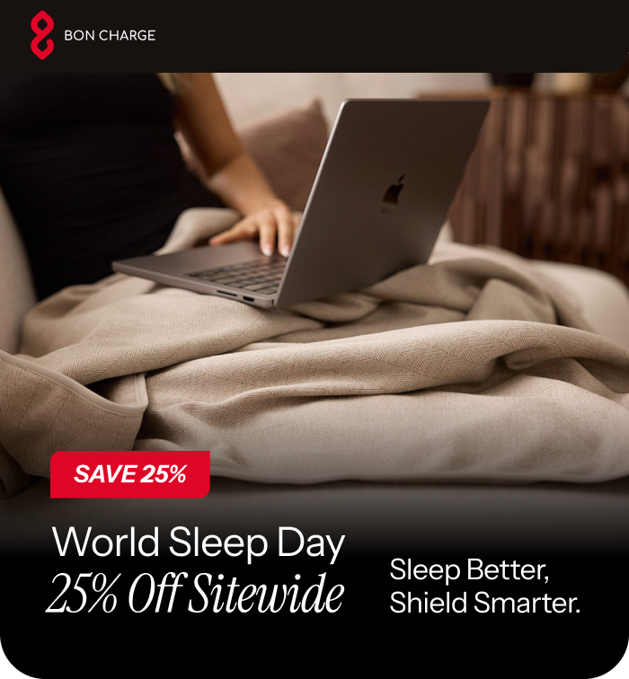 World Sleep Day. 25% off sitewide. Sleep Better, Shield Smarter.