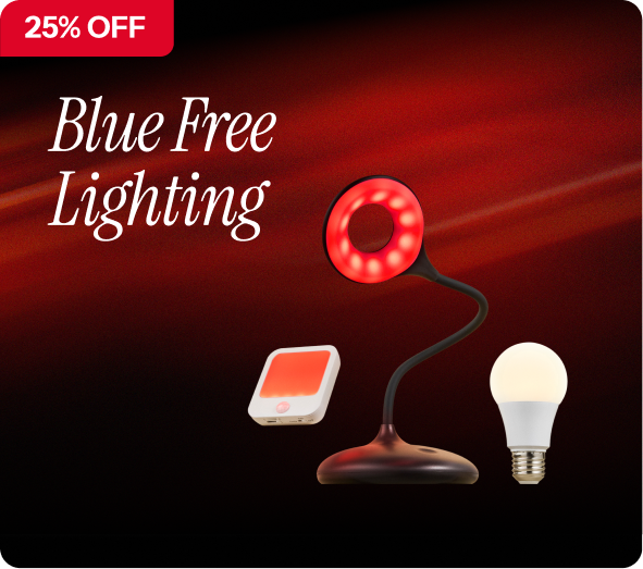25% off. Blue Free Lighting
