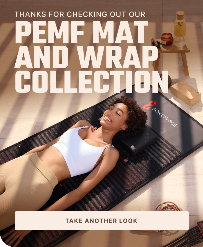 Thanks for checking out our PEMF mat and wrap collection