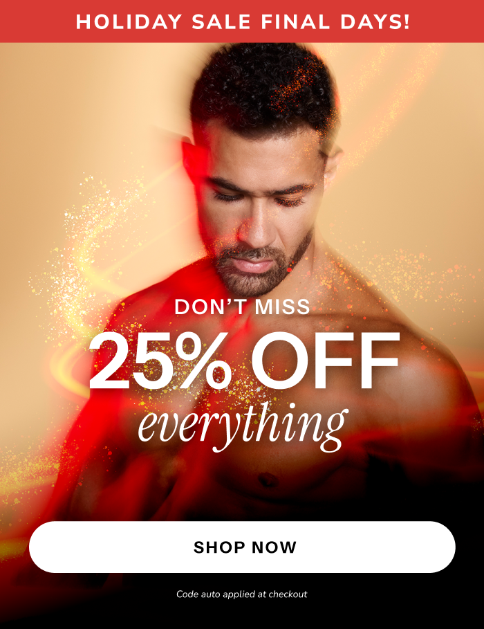 Don't miss 25% off site wide